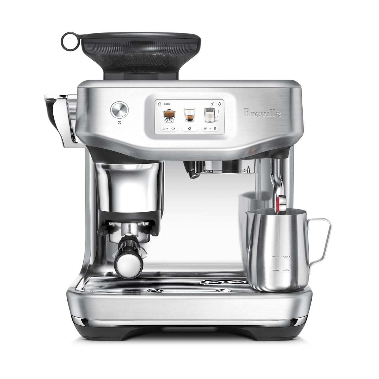 Breville the Barista Touch Impress Coffee Machine - Brushed Stainless Steel BES881BSS2IAN1 (International Version)
