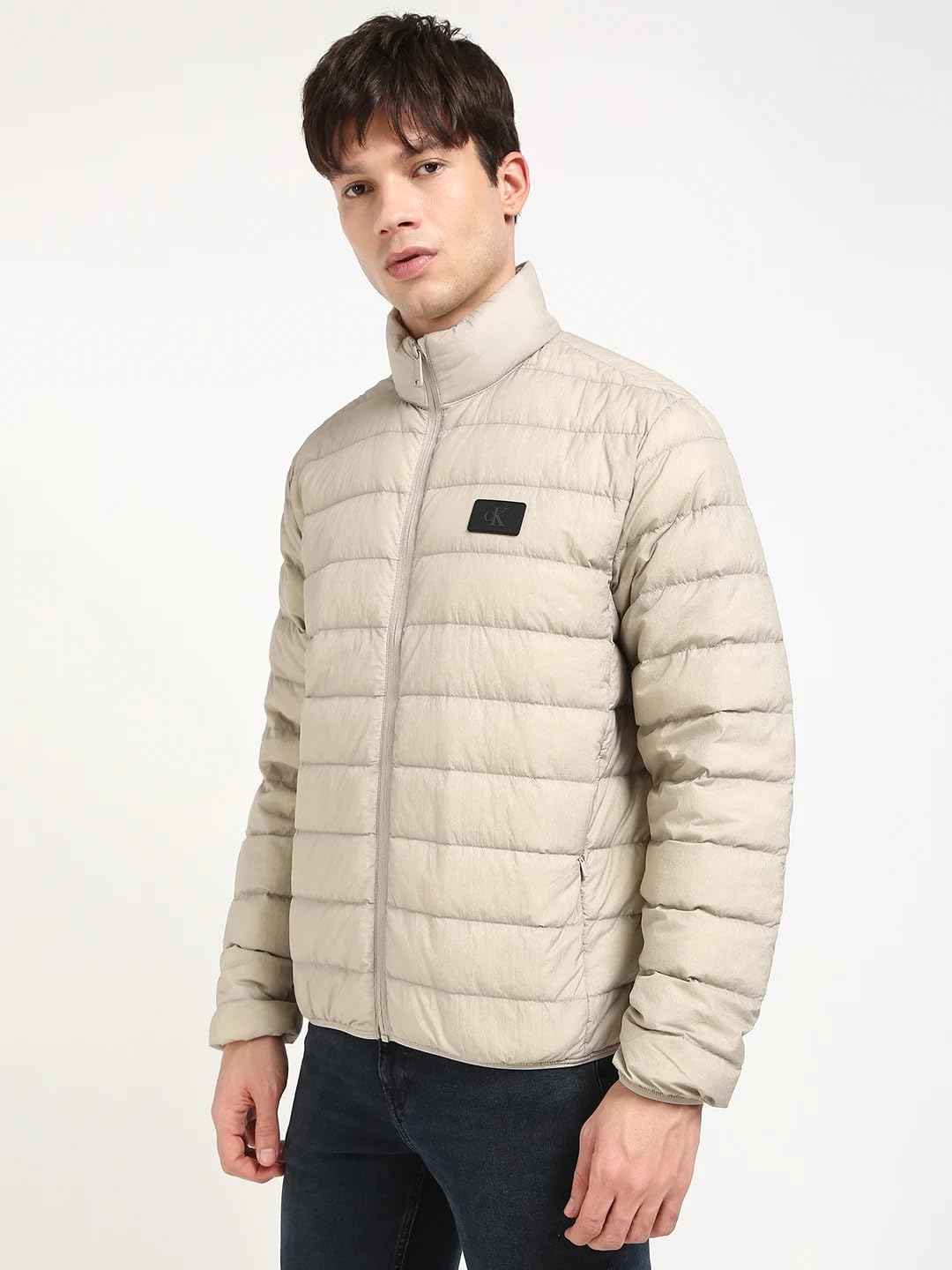 Calvin Klein Jeans Quilted Regular Fit Nylon Jacket