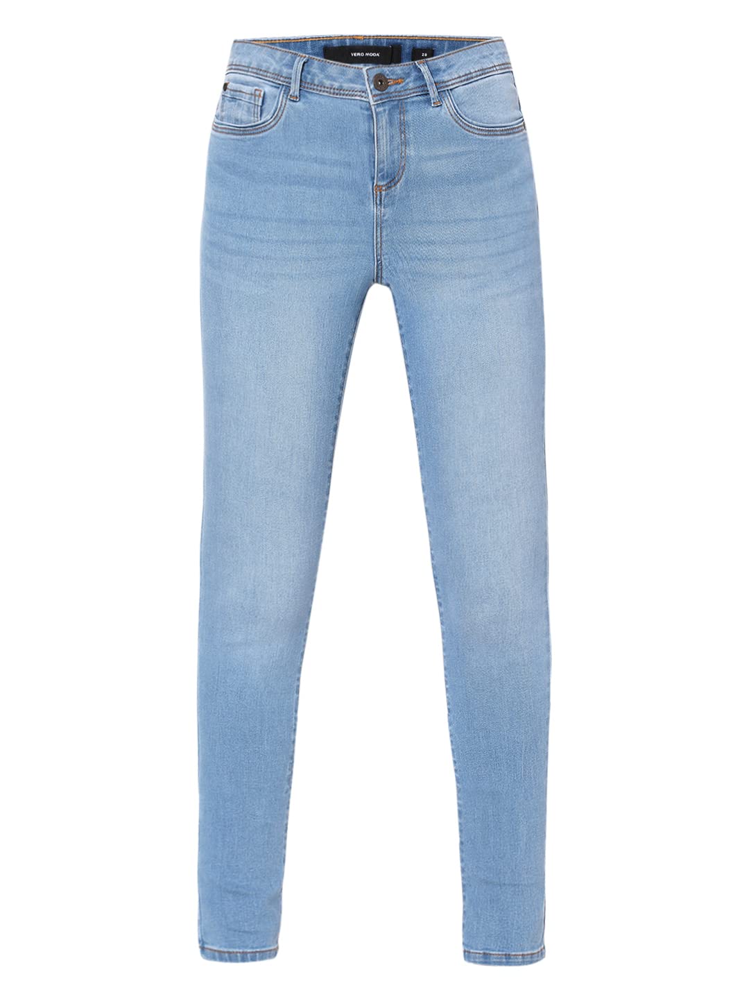 VERO MODA Women's Skinny Fit Blue Classic Jeans_29