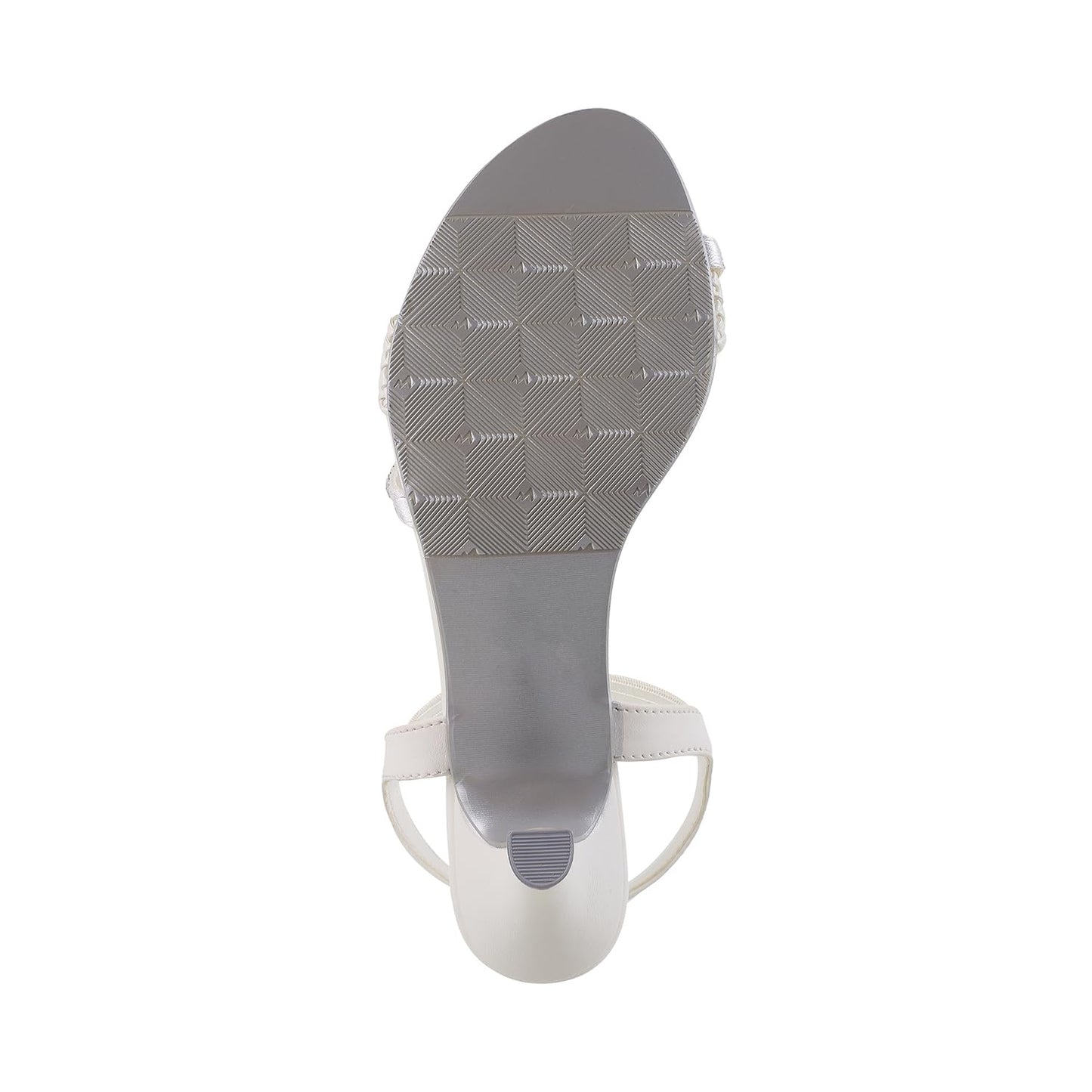 Metro Women White Party Synthetic Sandals Uk/8 Eu/41 (35-3244)