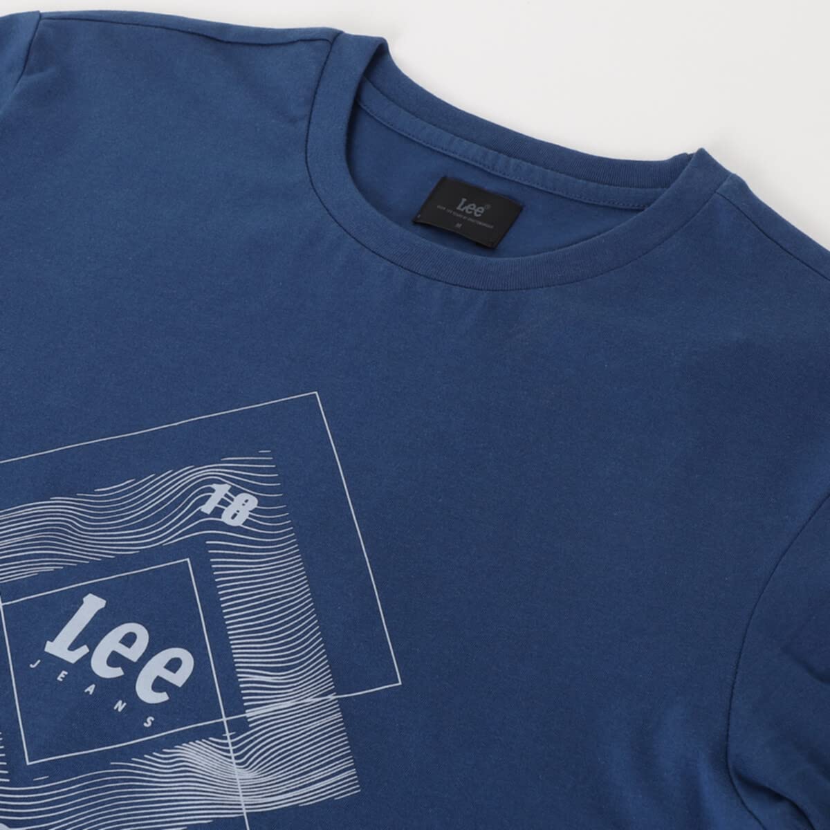 Lee Men's Graphic Slim Fit T-Shirt (LMTS004556_Navy