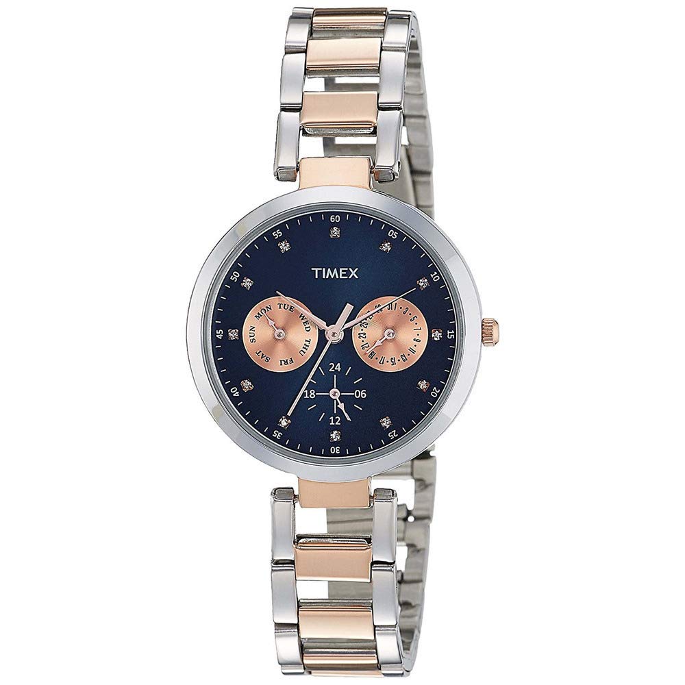 TIMEX Analog Blue Dial Women's Watch-TW000X210
