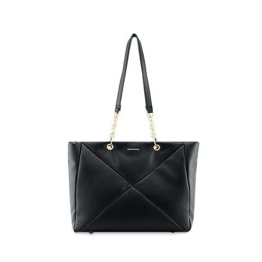 Fastrack Black Tote Bag for Women
