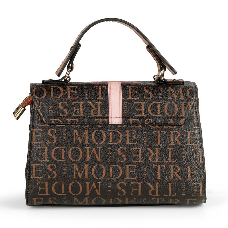 tresmode CALVI Brown Women Vegan Leather Sling Bag
