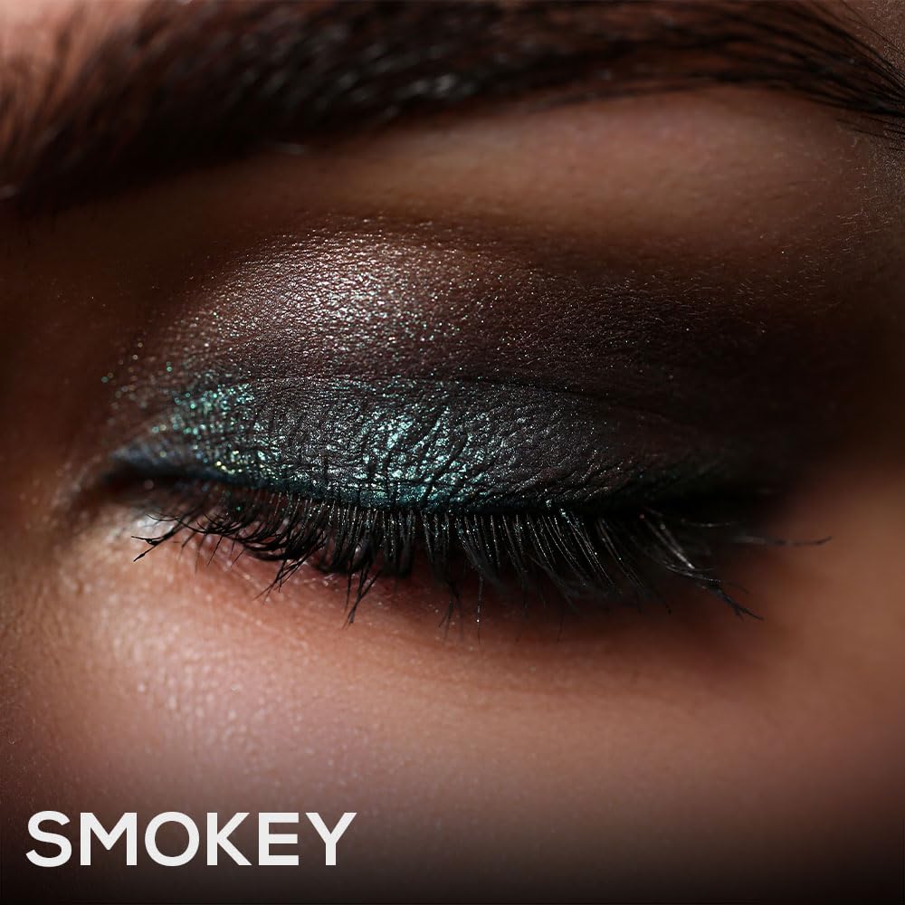 RENEE Fearless Eyeshadow Palettes - Smokey, Highly Pigmented, Shimmery & Matte Vibrant Shades, Silky Texture, Long Lasting, Non-Creasing, Easy-To-Blend & Build Up for Eye-Catching Glamorous Look 12 Gm