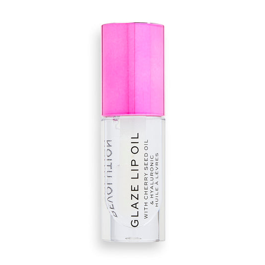 Makeup Revolution Glaze Lip Oil Lust Clear (Glossy)