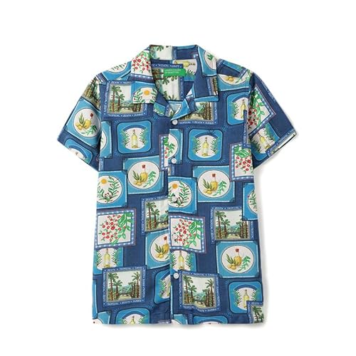 United Colors of Benetton Regular Fit Resort Collar Printed Shirt