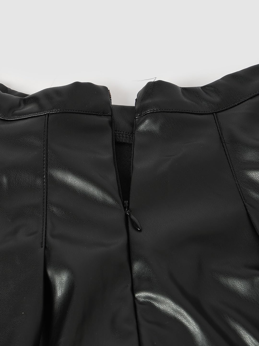 Max Polyester Western Skirt Black