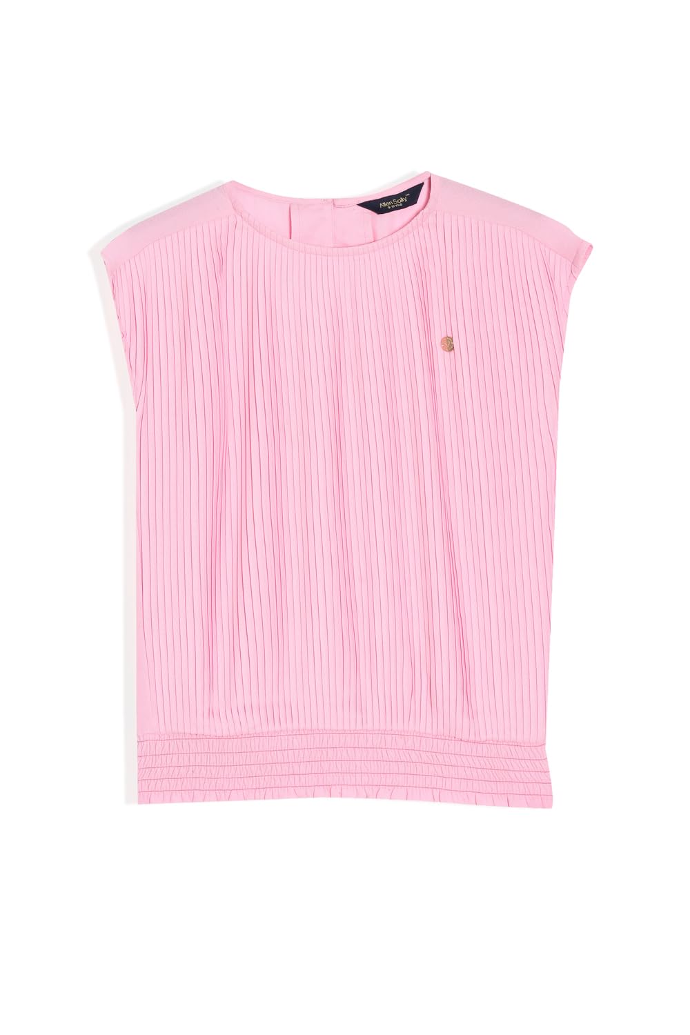 Allen Solly Girl's Solid Regular Fit Blouse