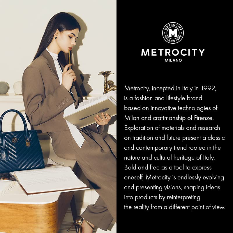 METROCITY Women's Shoulder bag and Crossbody bag M213MQ3072, Black