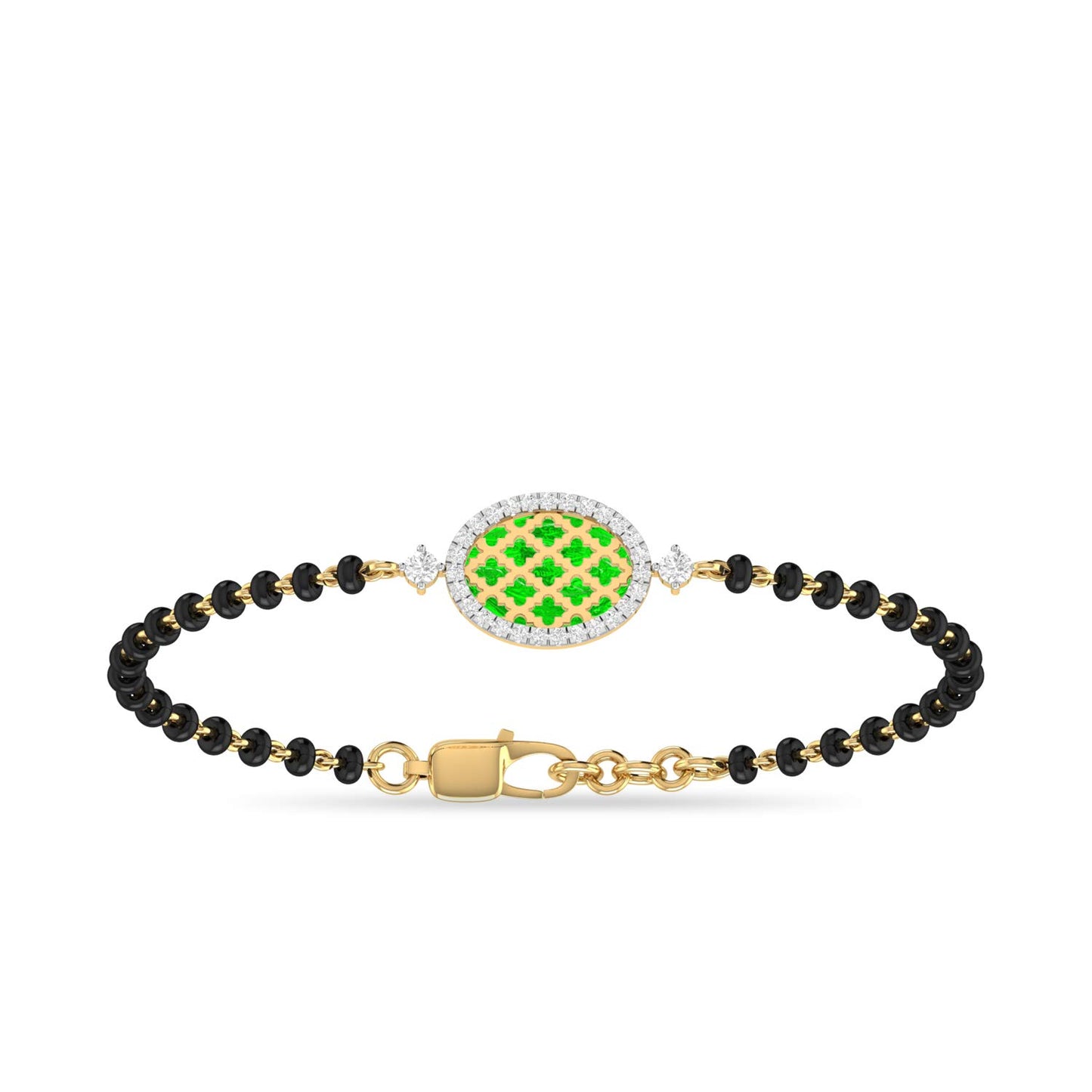 PC Jeweller 18k (750) Yellow Gold and Solitaire Bracelet for Women