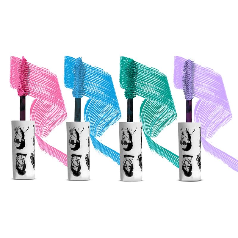 Elitty Marine Muse Mascara Combo, Waterproof, Smudge proof, Crumfree, lengthening and Volumizing, Infused with Witch Hazel and Almond Oil, Vegan & Cruelty Free -5 ML Each