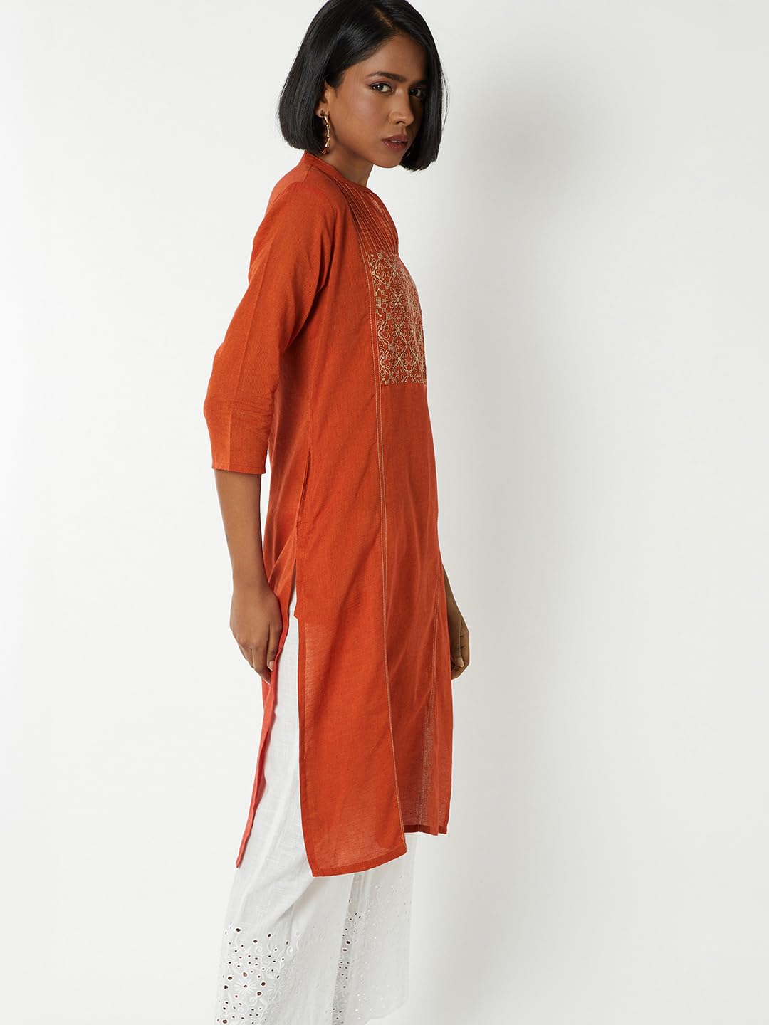 Max Women's Cotton Regular Kurta