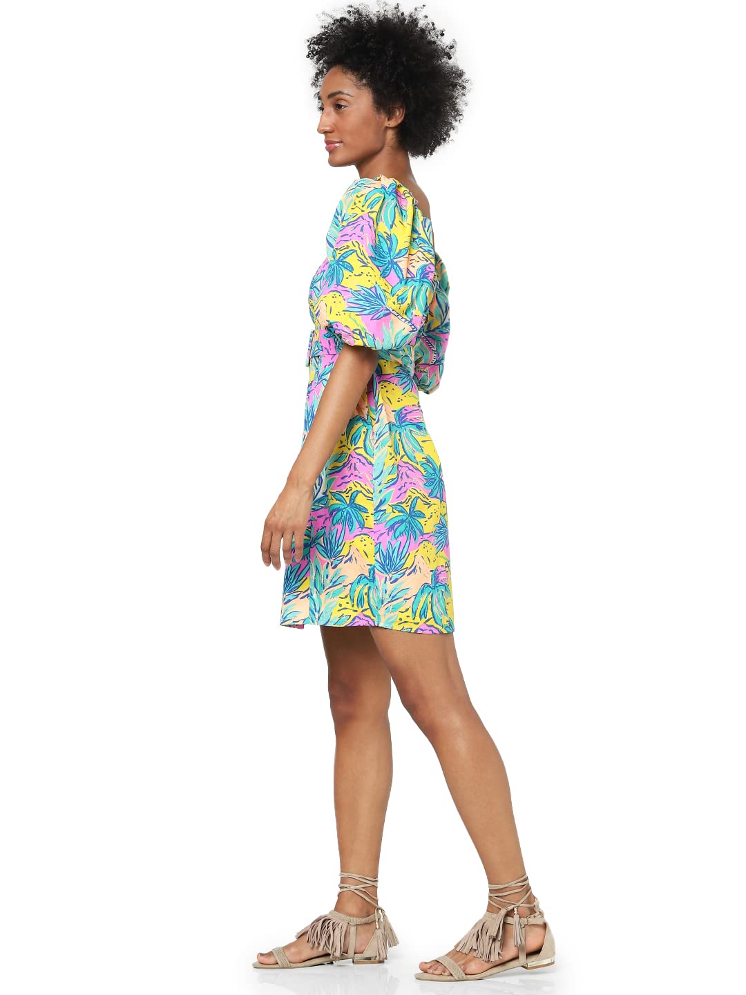 ONLY Regular Fit Dress (15283580_Vibrant Yellow_36)