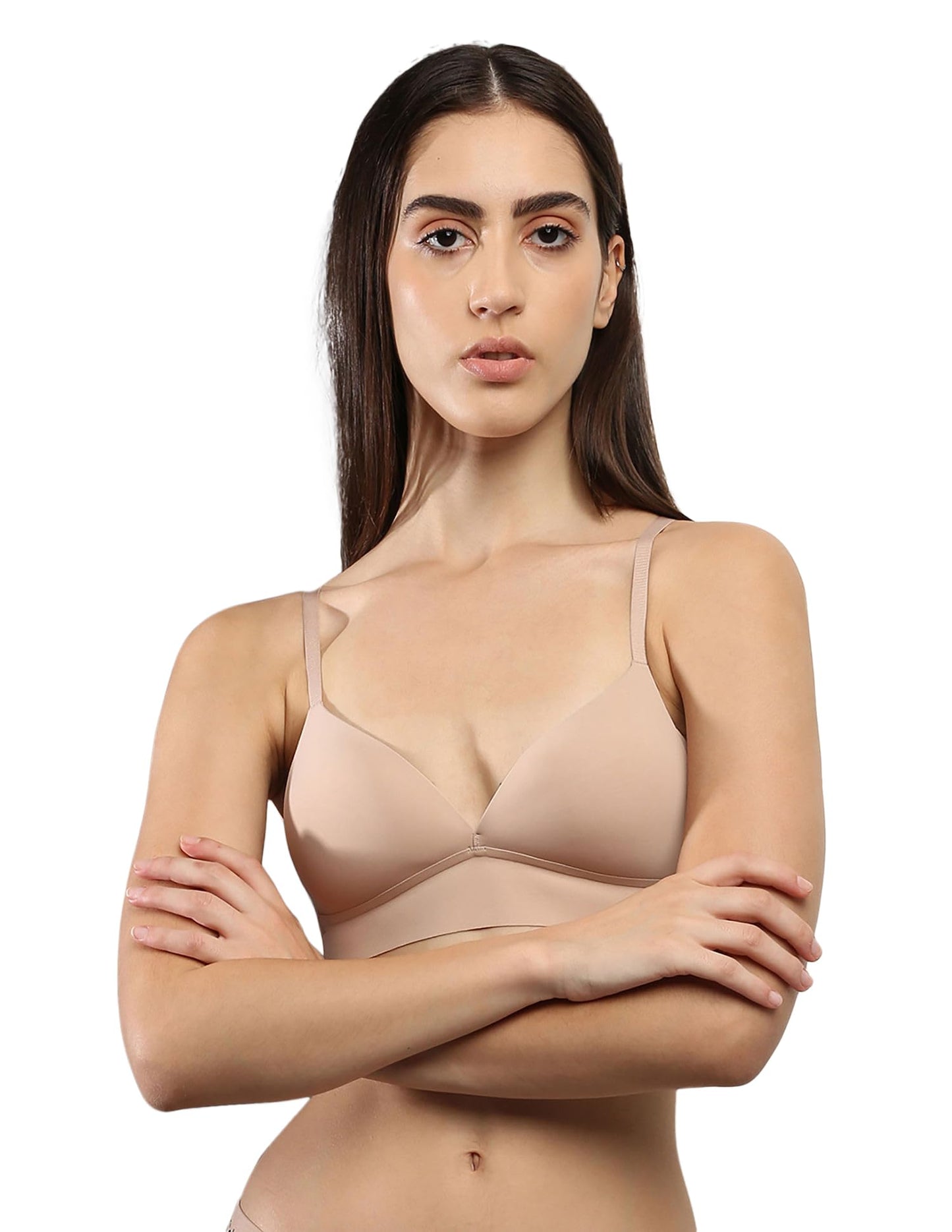 Clavin Klein Womens Pink Color Bra (34 C)