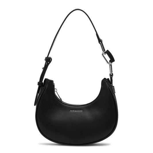 Miraggio Cindy Mini Shoulder Bag (Black)