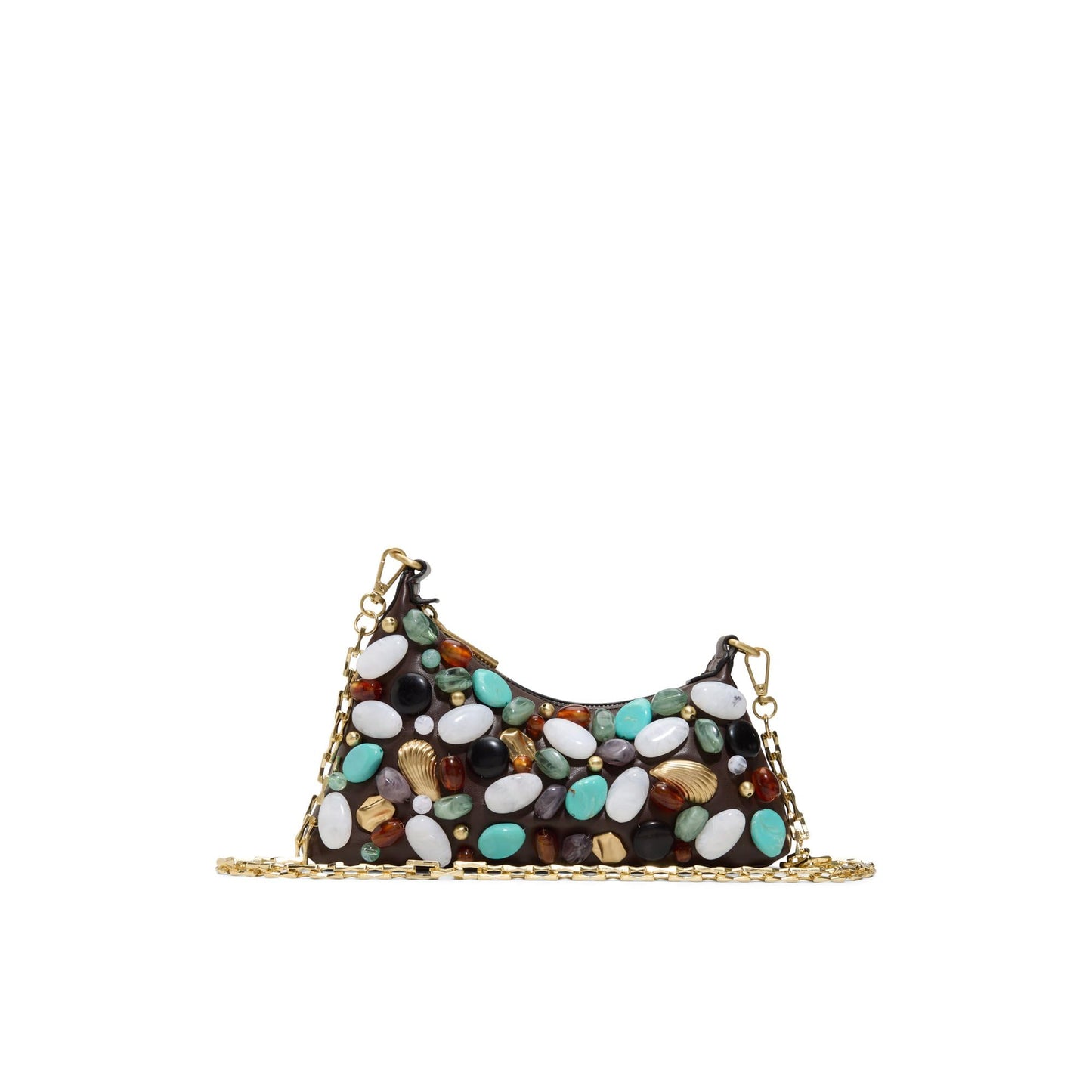 Aldo COASTALGEM Brown Women's Shoulder Bag