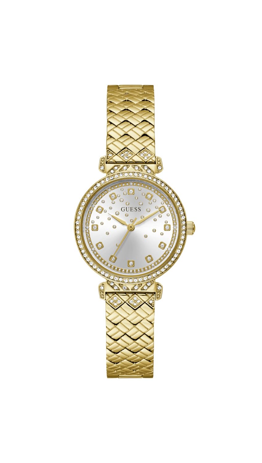 GUESS Analog Silver Dial Women's Watch-GW0763L2