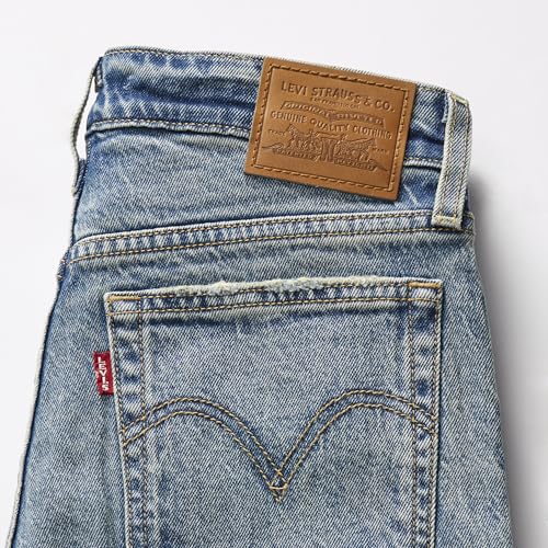 Levi's Women's Premium 501 Original Shorts (Also Available in Plus), Athens Mid Short - Medum Indigo, 34