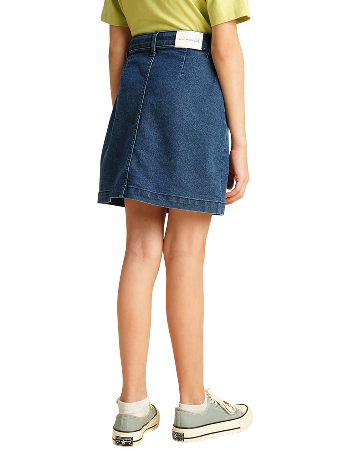 VERO MODA Cotton Western Skirt