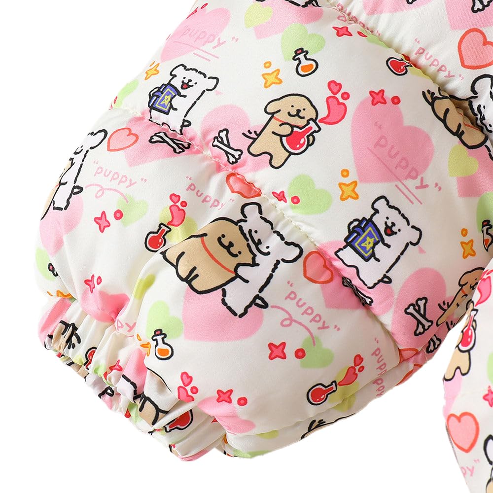 Hopscotch Girls Polyester Waist Length Jackets in Pink Color For Ages (5-6 Years)