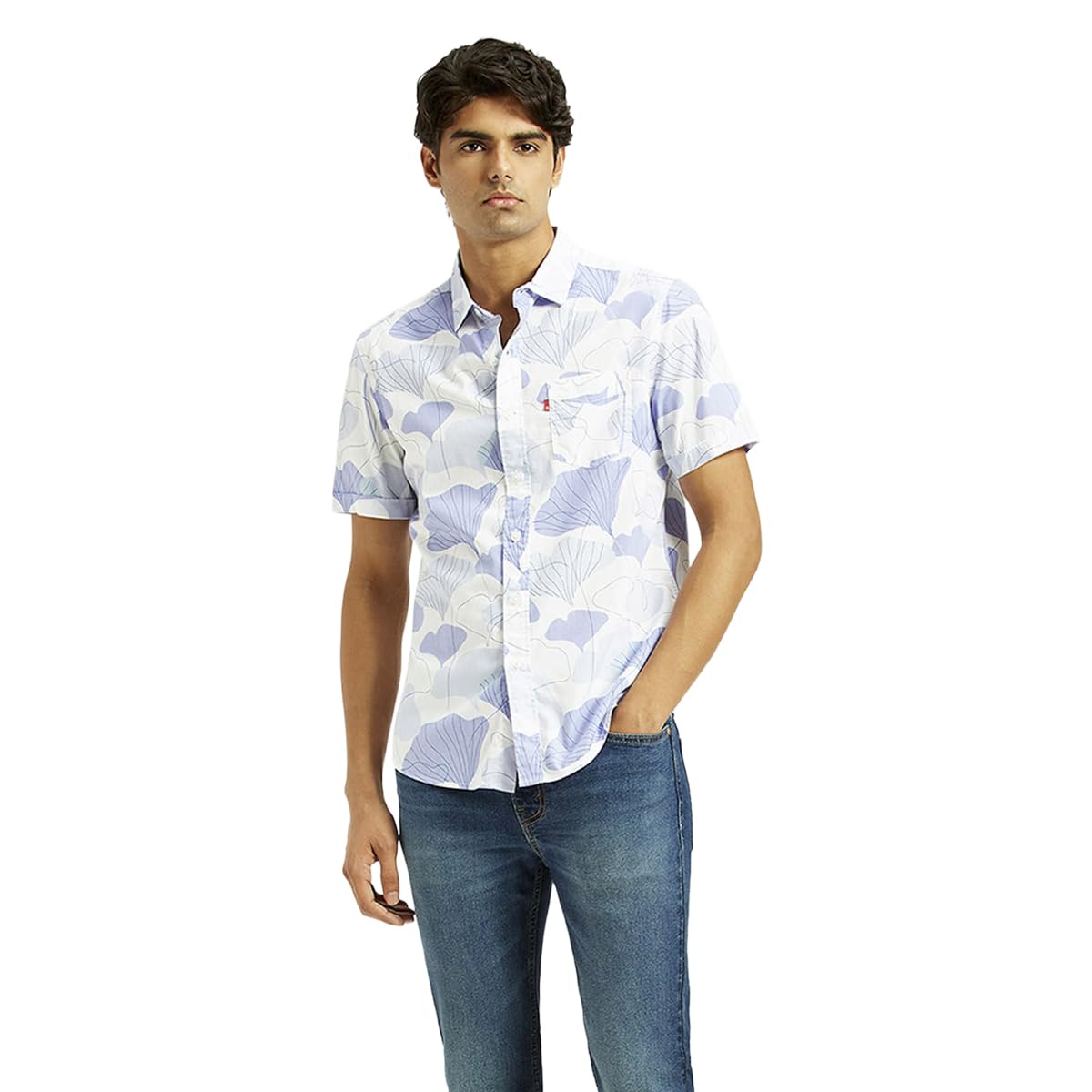 Levi's Men's Slim Fit Shirt (1103_White