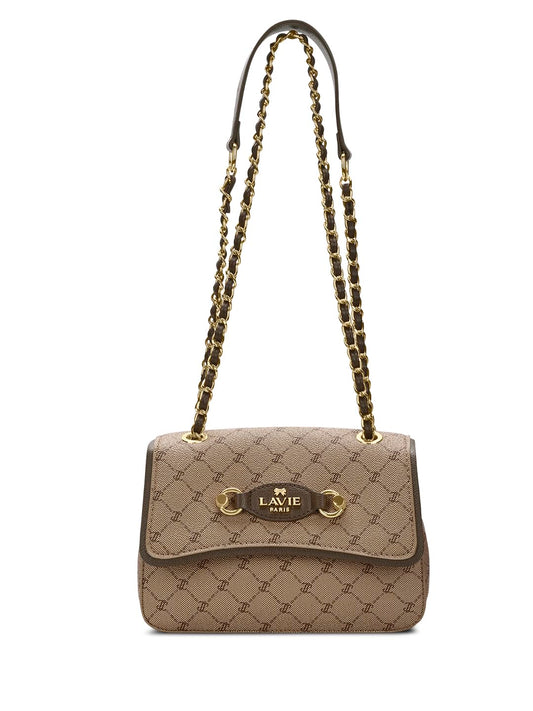 LAVIE PARIS Women's Sean Flap 2 Compartment Crossbody Sling Bag | Ladies Purse Handbag | Gift for Women