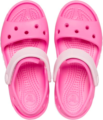 Crocs Unisex Child Bayaband Sandal Electric Pink/Electric Pink 10 Kids