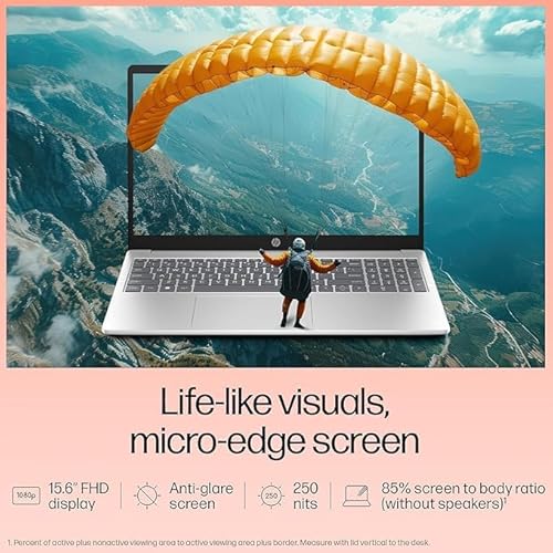 HP Professional 15 (2026) – Intel Core 5-120U, 16GB RAM, 512GB SSD, 15.6" FHD Anti-Glare, Win 11 Pro + MS Office 2024, Backlit +Fingerprint/FHD, 1.59kg, Turbo Silver, Copilot Key 1Yr Warranty