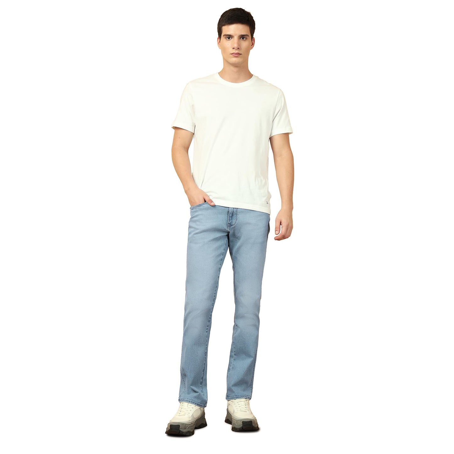 Wrangler Men's Regular Jeans (WMJN006836_Azure Blue_30)