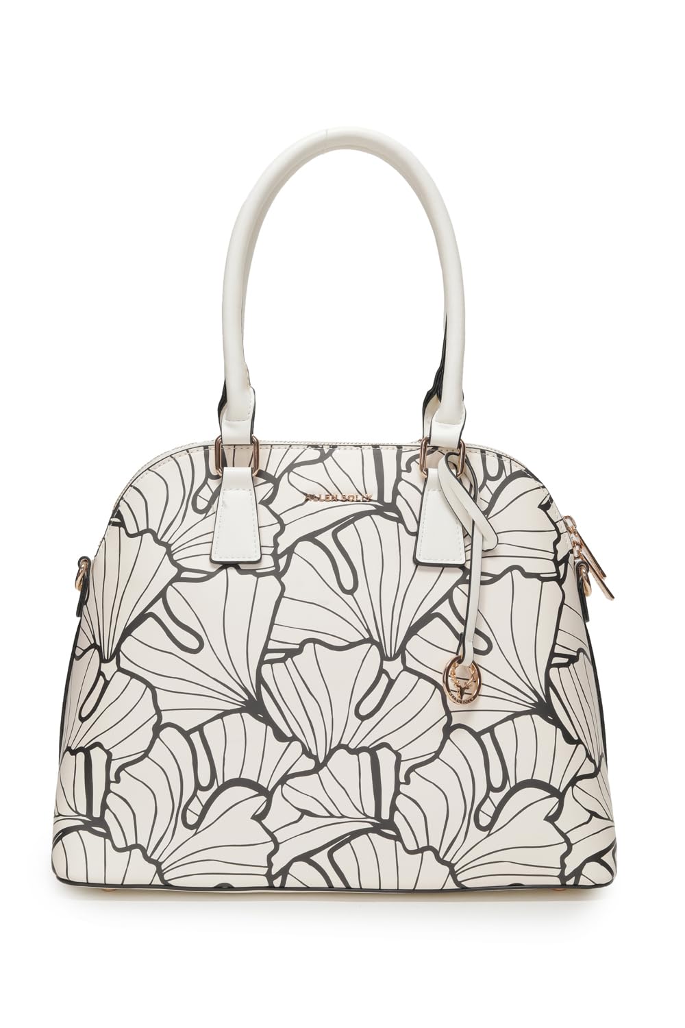 Women White Casual Handbag