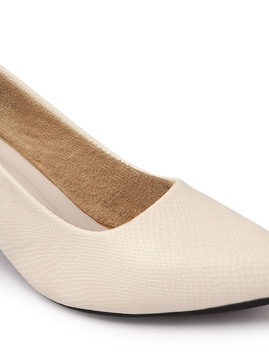 Carlton London Women Pump Shoes,Cream,UK-3
