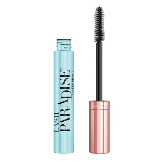 L'Oreal Paris Volumising Mascara, Waterproof, Enriched Caring Formula, Smudge-Proof Wear, Corner to Corner Paroromic Volume, For 1.4X Bigger Looking Eyes, Colour: Black, 9.4 ml