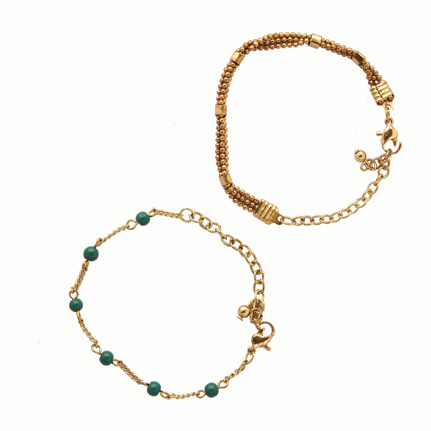 Chumbak Hangul Leather Strap Watch & Bracelet Set for Women – Stylish Analog Combo Watch for Girls – Kashmiri Art-Inspired Gift Accessory, Kashmir Trails Collections