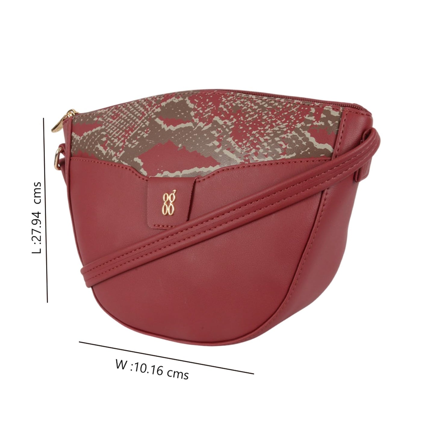 Baggit Women Small Size Handbag - Stylish Casual Purse, Perfect for Travel, Shopping, and Daily Use, Ideal Gift for Women