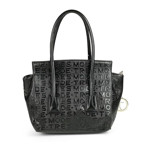 tresmode DIJON Black Women's Vegan Leather Handbag