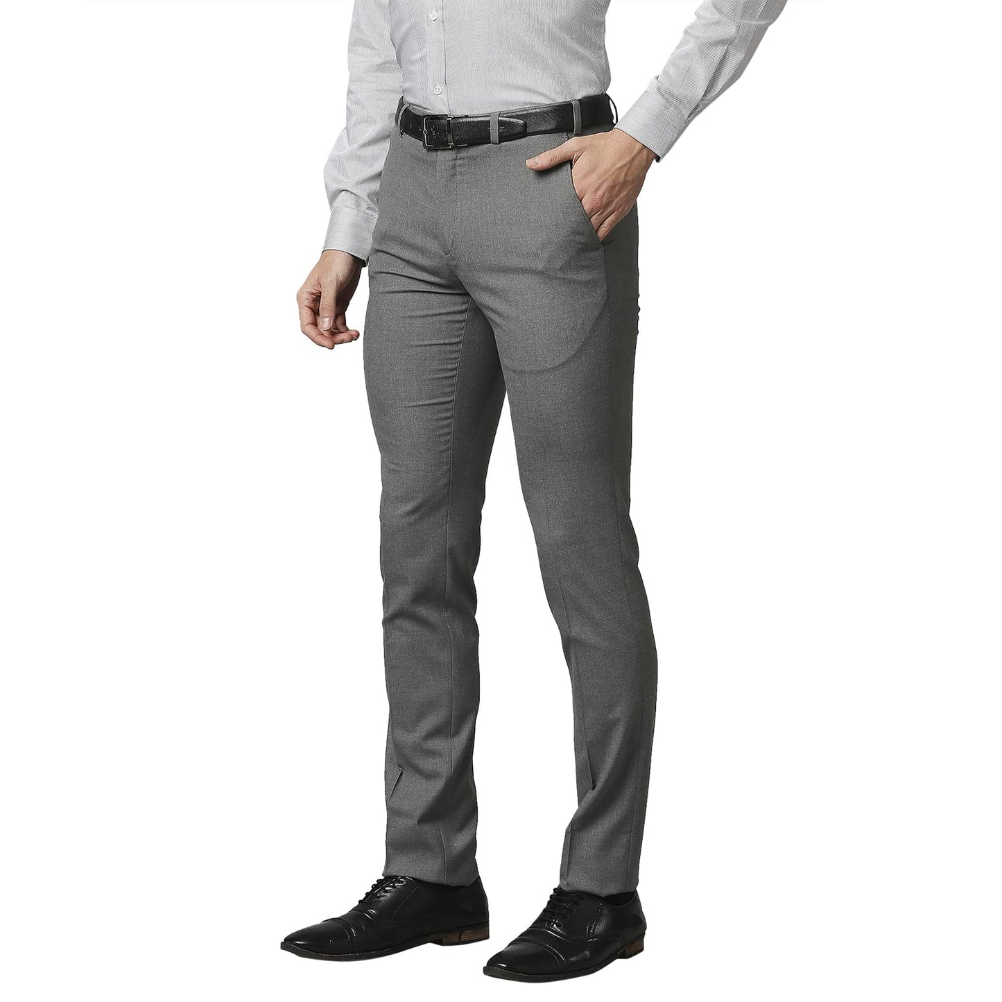 Raymond Dark Grey Trouser (Size: 30)-RMTS04351-G6