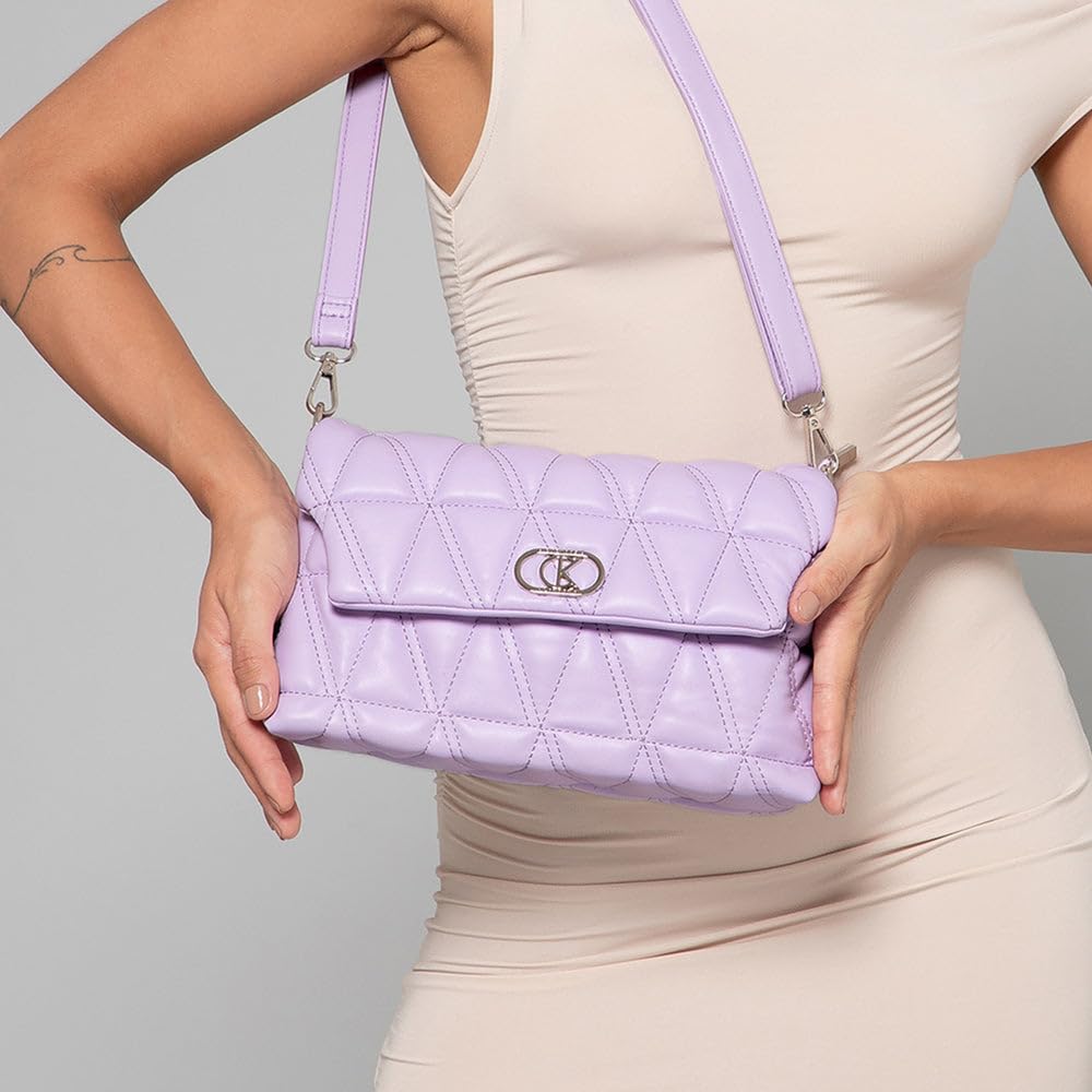 CUCKOOS LONDON Purse for Women Branded, Stylish Handbags for Women Trendy | Handbag for Woman Stylish Latest, Sling Bag for Woman | Branded Handbags for Ladies Latest - ELIZA, Purple