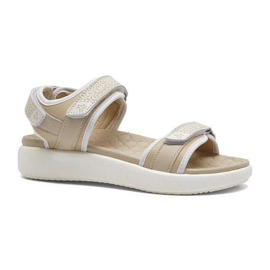 Campus Women's GC-22181L L.BEIGE/OFF WHITE Sandal - 6UK/India 1 Pair
