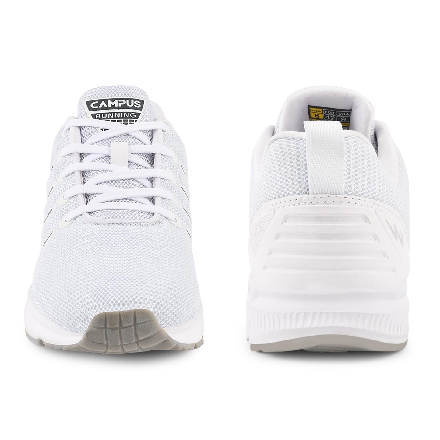 Campus Men's VACUM Running Shoes WHT - 9UK/India