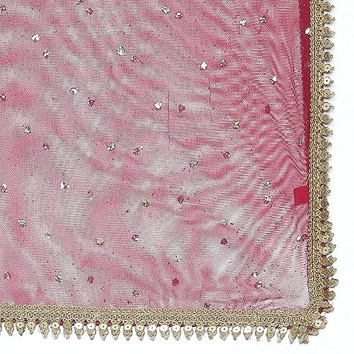 BIBA Polyester Girl Printed Gathered Kid Kurta Set With Dupatta (Kw4761_Wine_7)