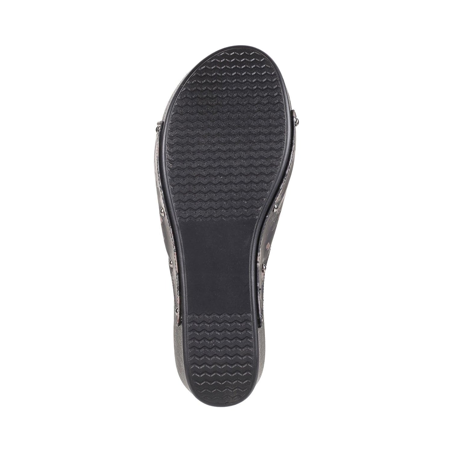 Mochi Women Black Wegde Heel Fashion Sandal UK/5 EU/38 (34-93)