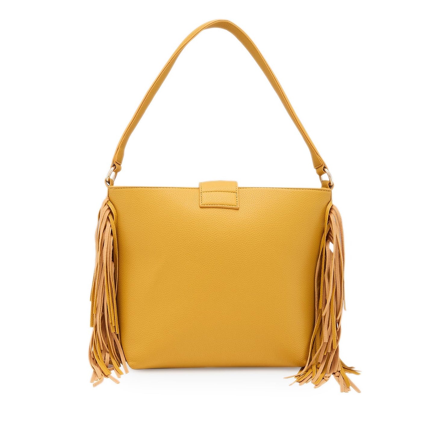 Caprese Cindy Hobo, Yellow-Medium | Stylish Shoulder Bag for Women | Spacious Compartment | Perfect for Casual & Daily Use