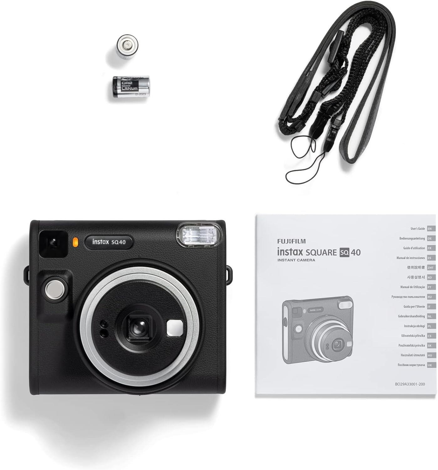 Fujifilm Instax Square SQ40 Black