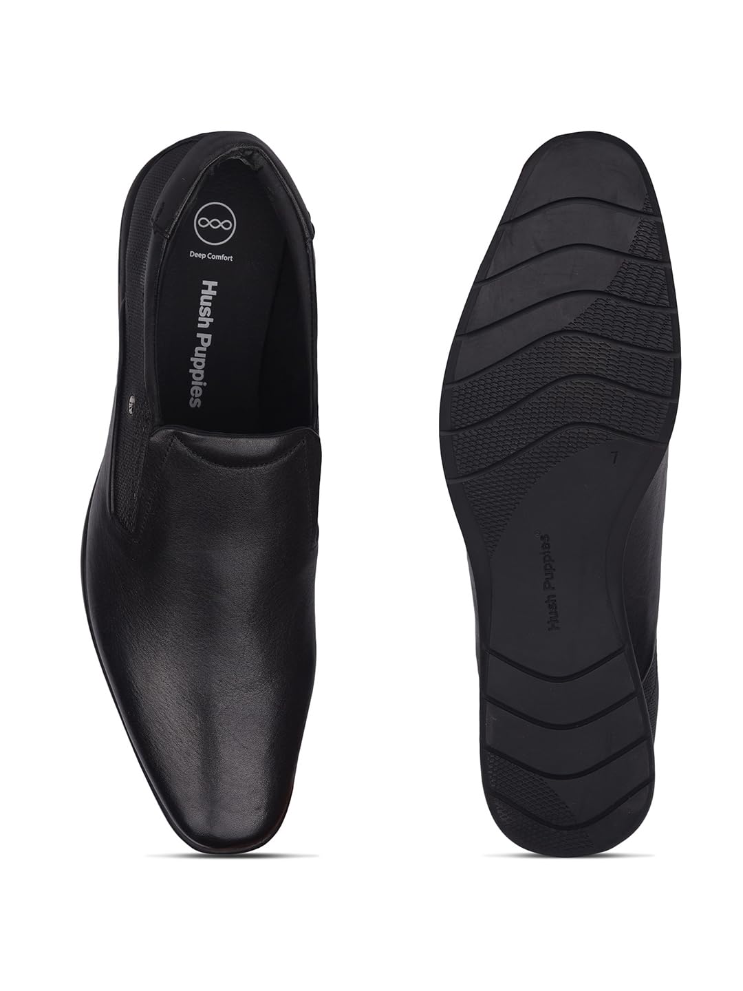 Hush Puppies Cosros Slip-On 2.0 Mens Black - 9 UK