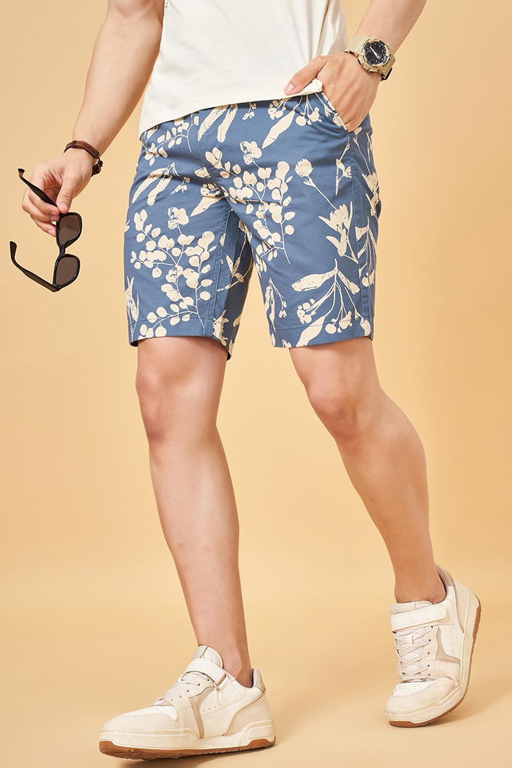 Men's Urban Ranger Navy Shorts,Deep Water,32