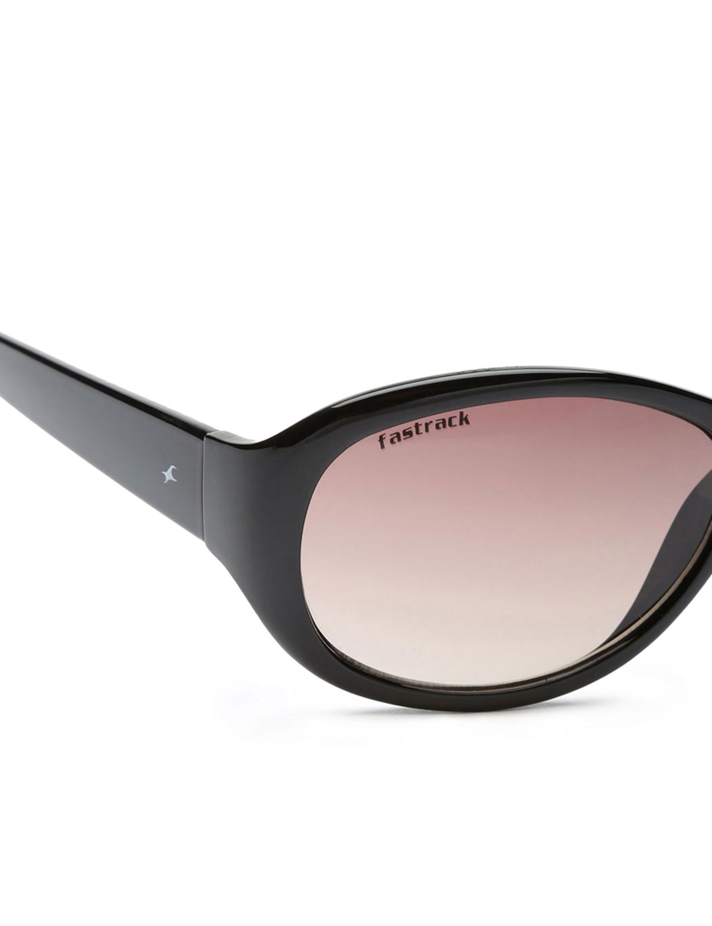 Fastrack Brown Oval 100% UV protected Sunglasses for Women