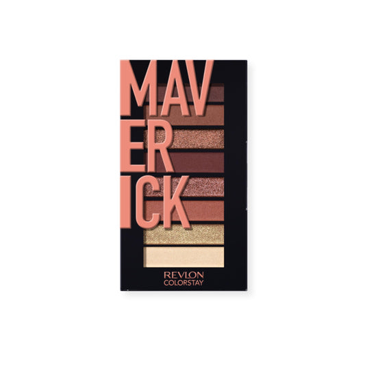 REVLON Colorstay Looks Book Matte Eyeshadow Palette, Maverick, 3.4 Ounce, Multicolor