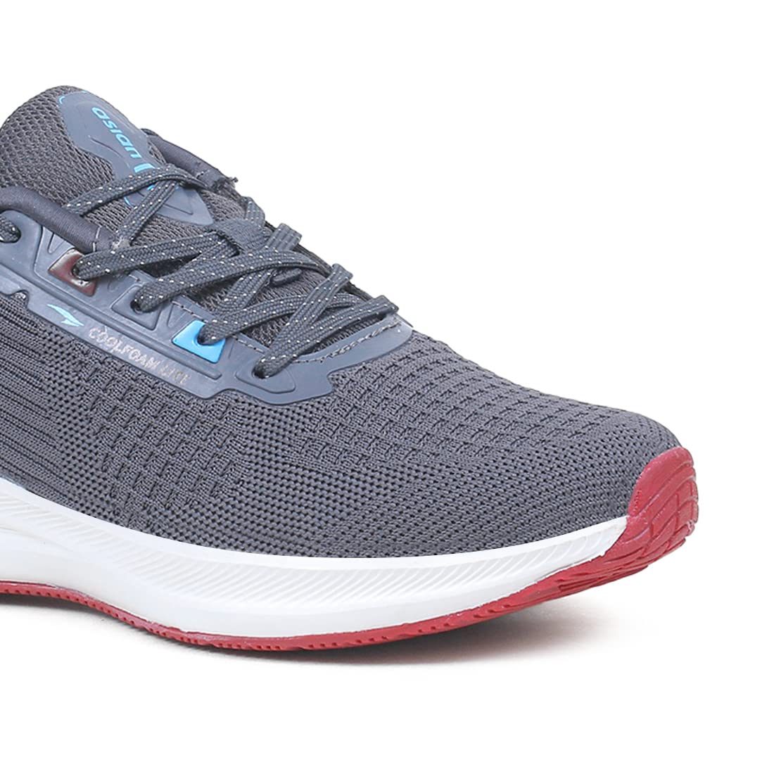 ASIAN Men's INNOVA-04 Sports Running,Walking & Gym Shoes with Max Cushion Technology Casual Sneaker Shoes for Men's & Boy's Grey