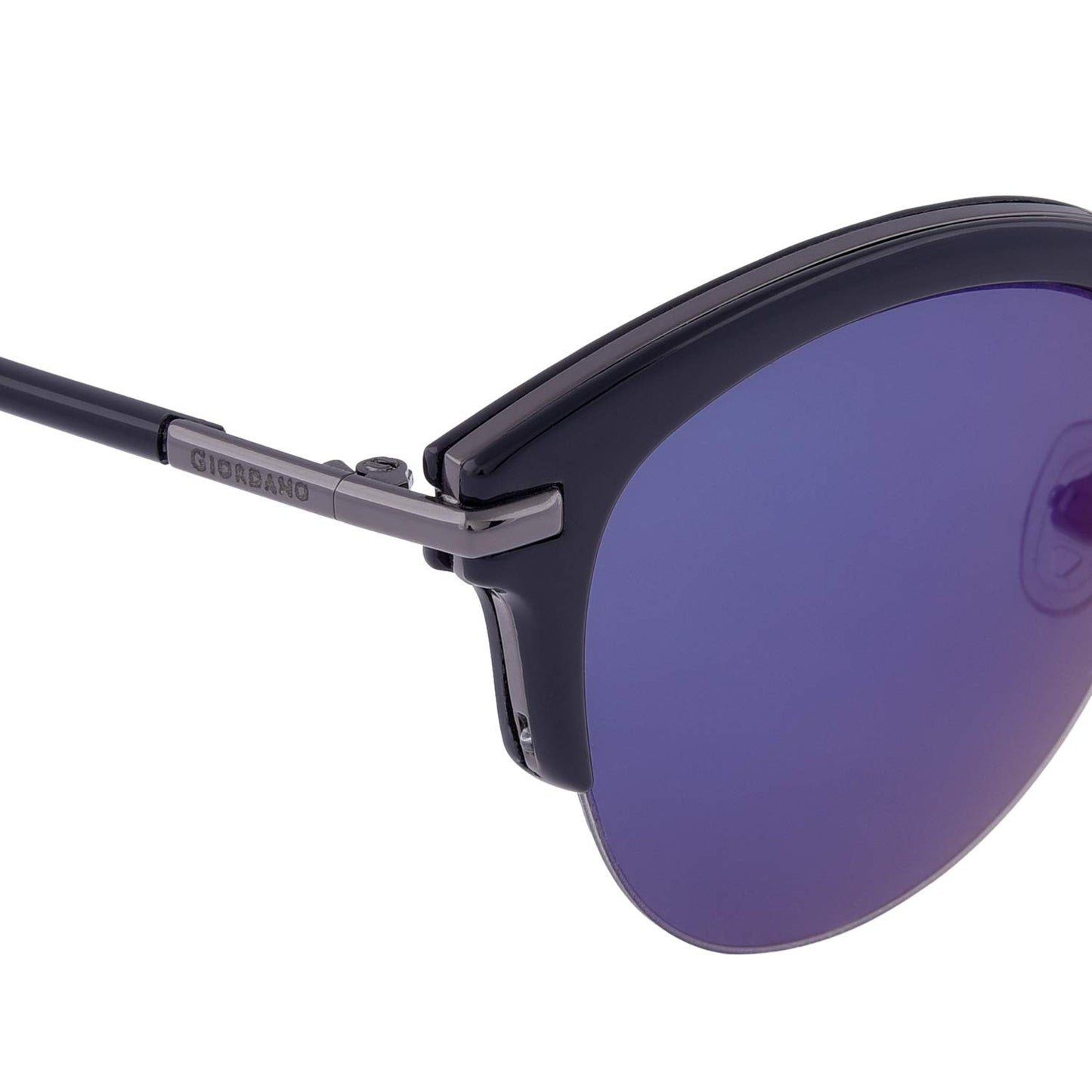 Giordano Gradient Round Women's Sunglasses - (GA90172C01|58|Blue Color Lens)